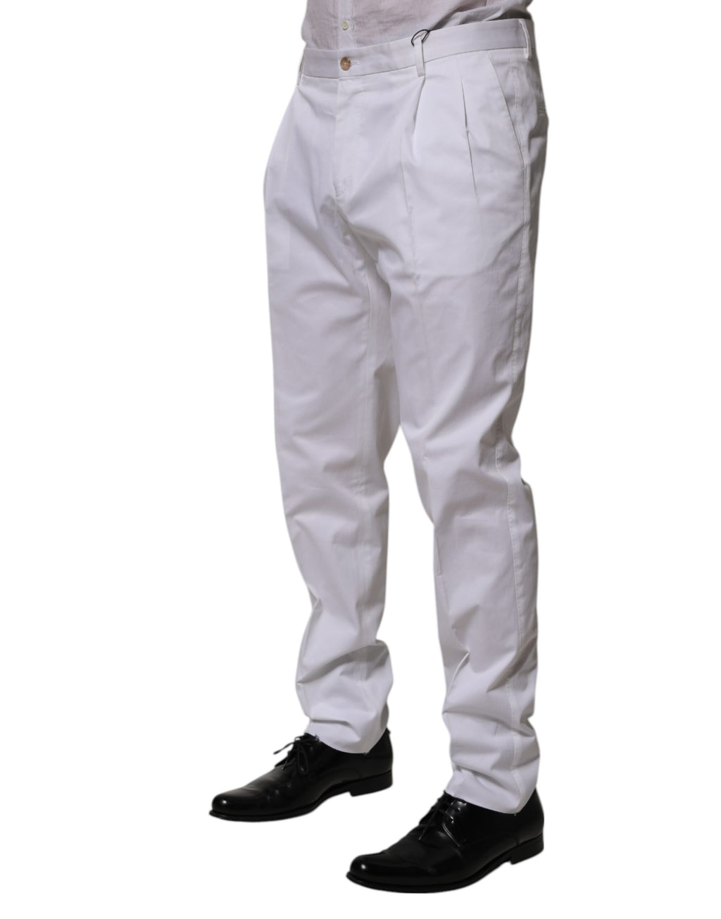 Dolce & Gabbana White Dress Pants for Men detail view