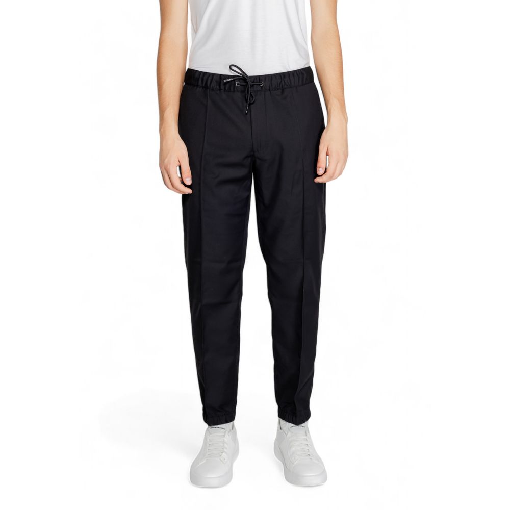 Armani Exchange Black Casual Pants for Men