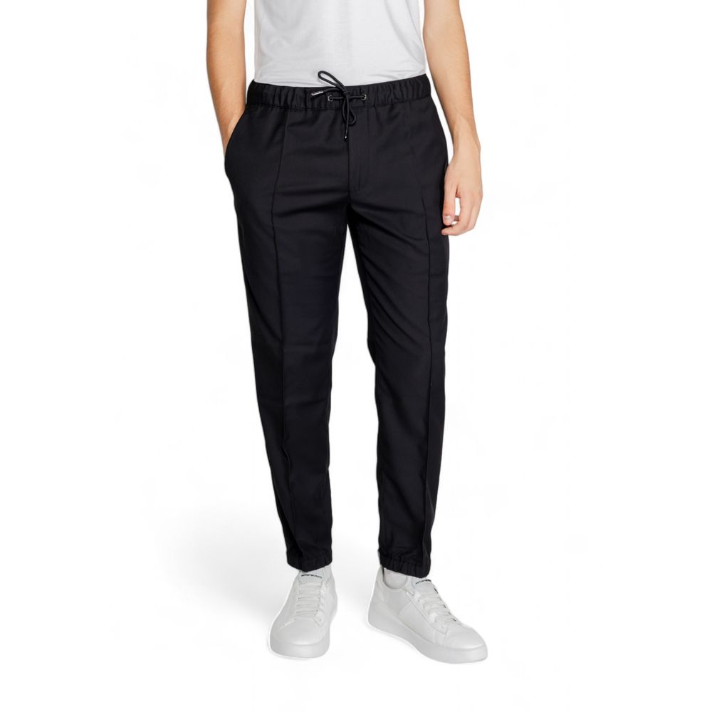 Armani Exchange Black Casual Pants for Men alternate view