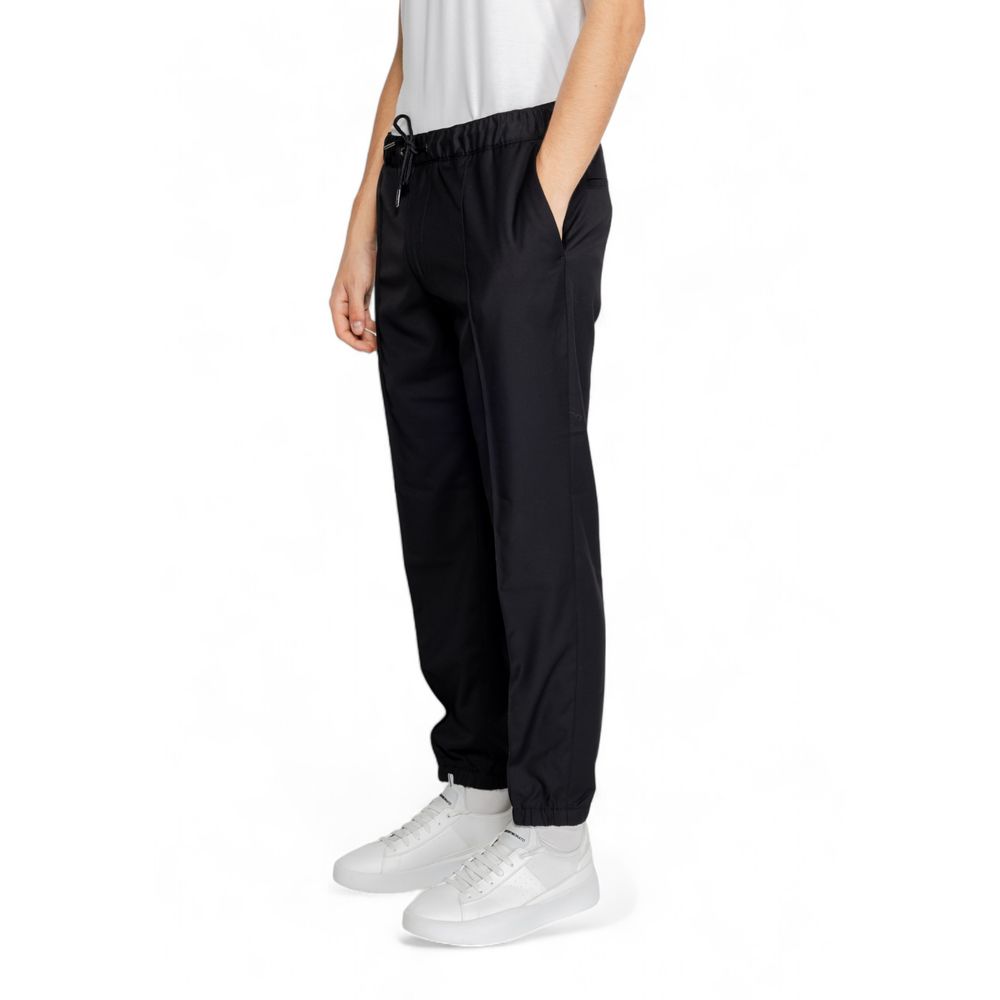 Armani Exchange Black Casual Pants for Men detail view