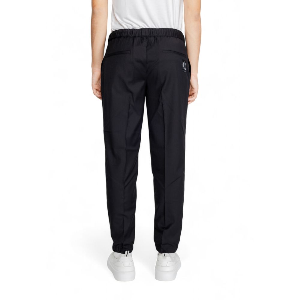 Armani Exchange Black Casual Pants for Men additional view