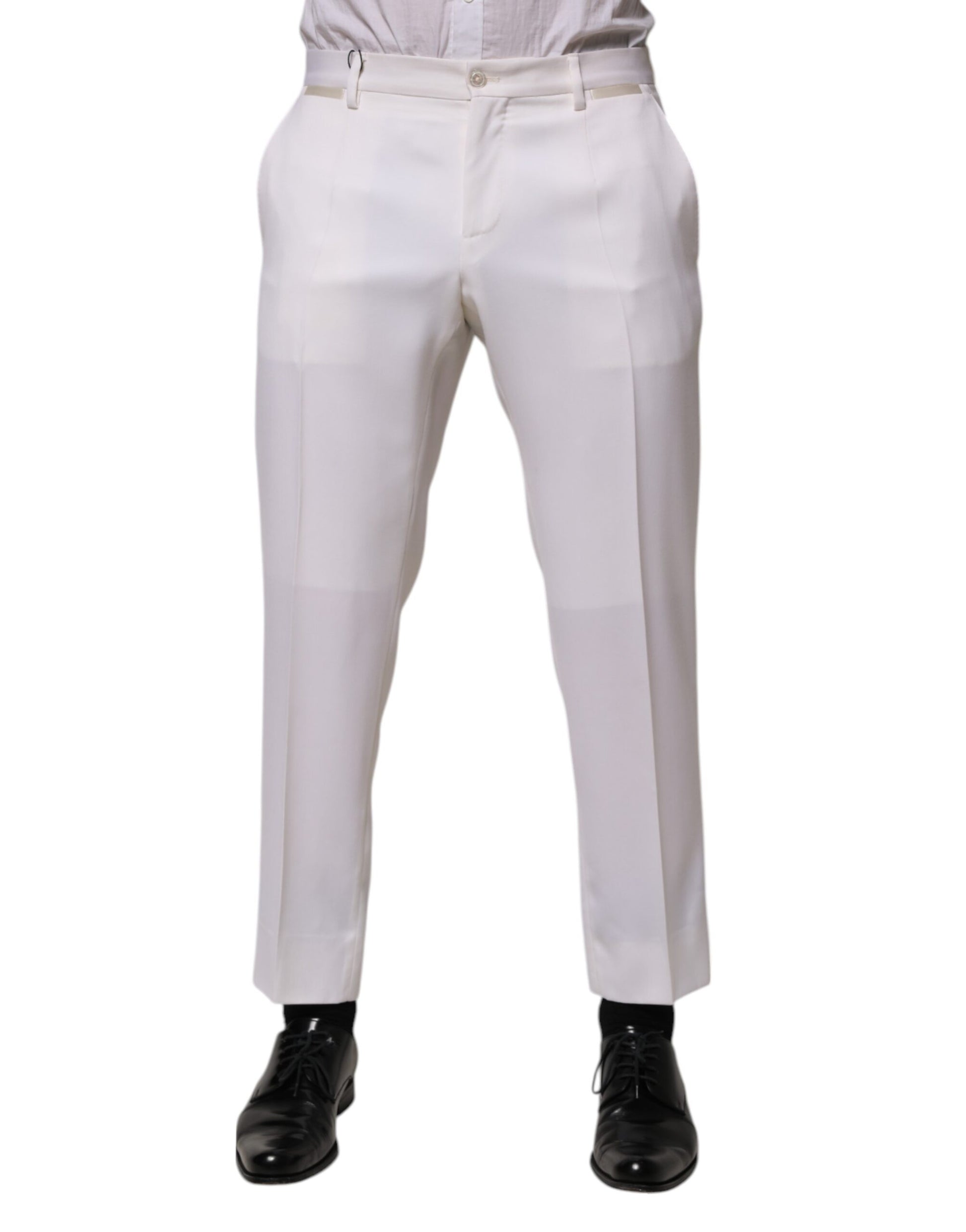 Dolce & Gabbana White Dress Pants for Men alternate view