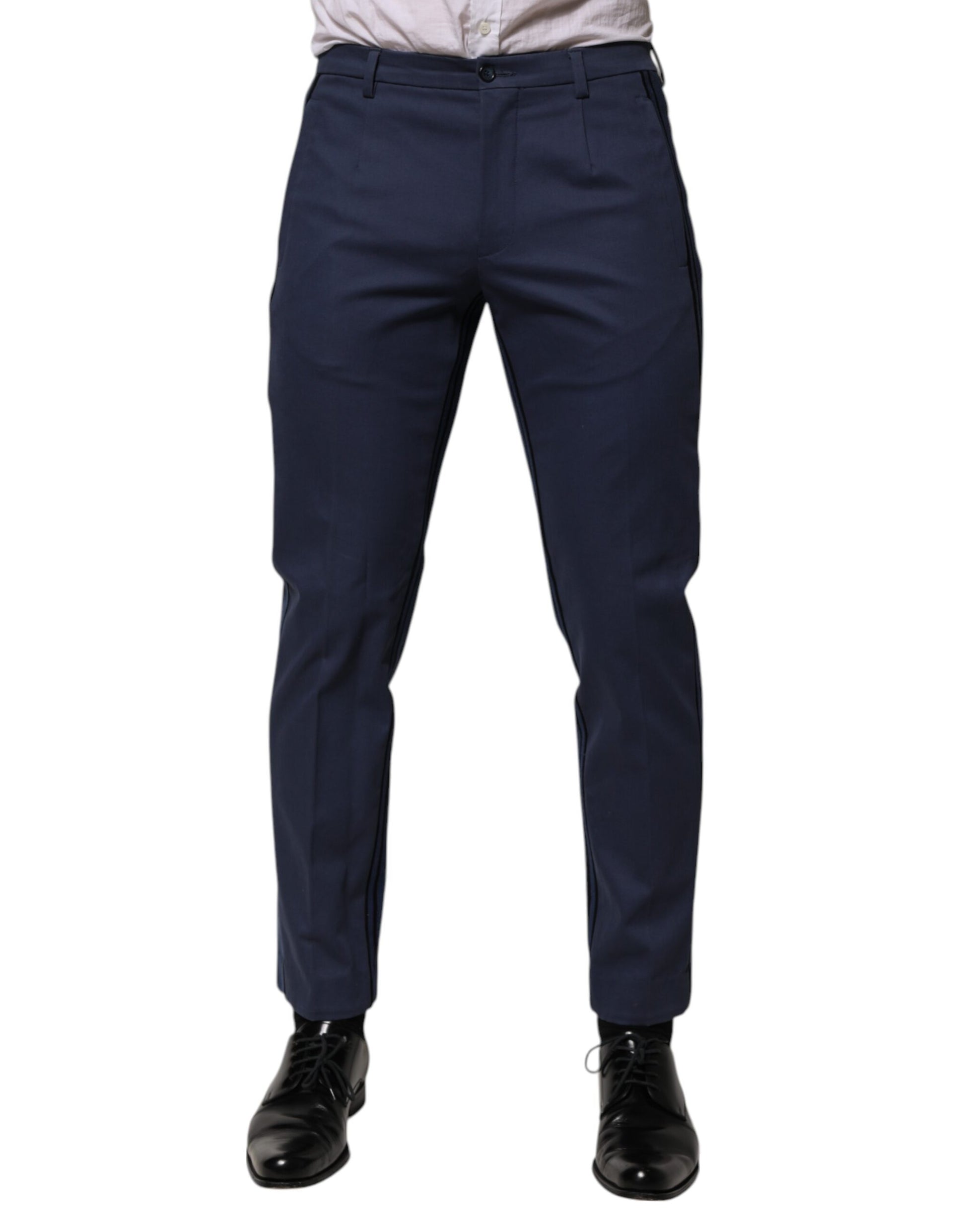 Dolce & Gabbana Blue Dress Pants for Men