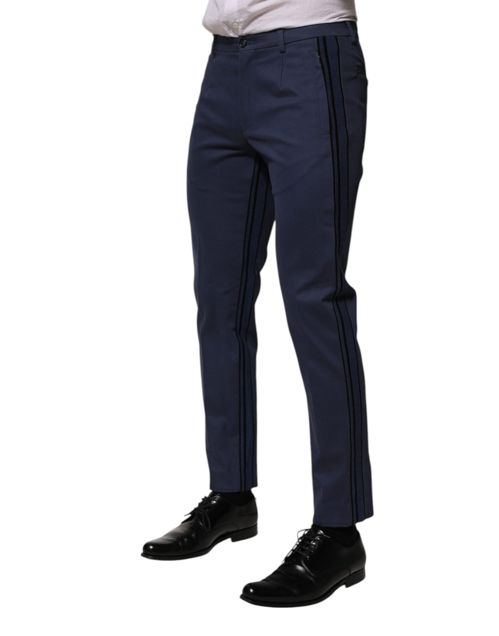 Dolce & Gabbana Blue Dress Pants for Men detail view