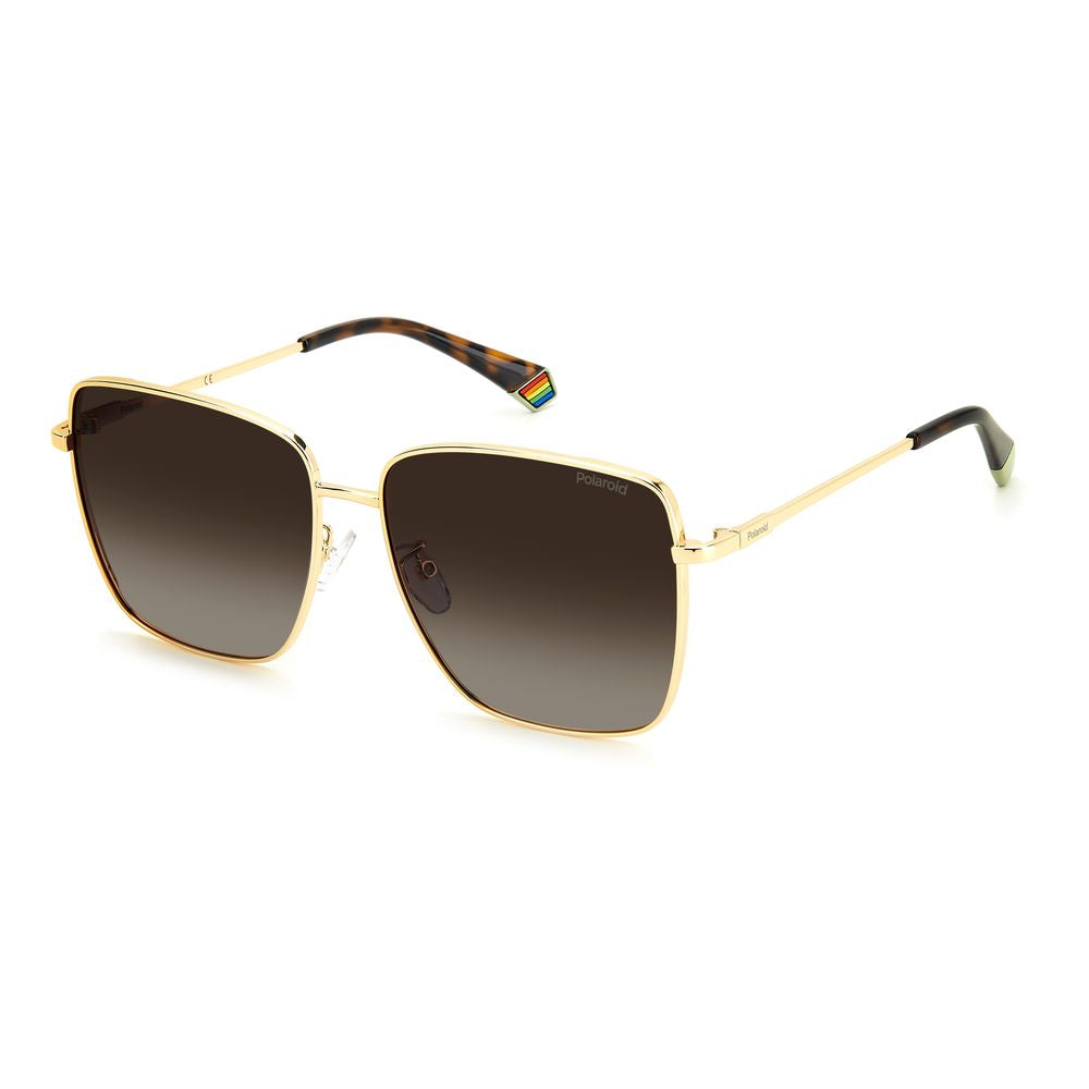 Polaroid Gold Sunglasses for Women