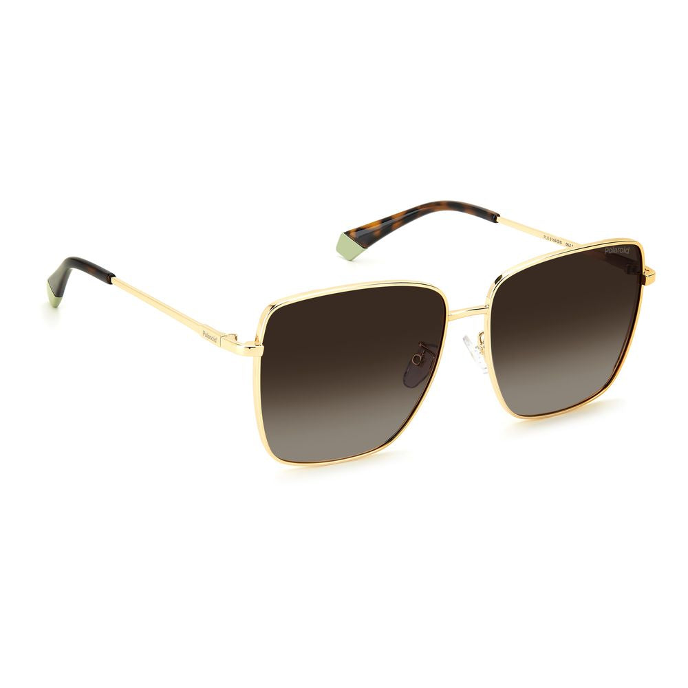 Polaroid Gold Sunglasses for Women detail view