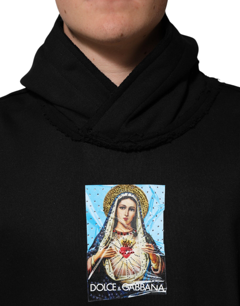 Dolce & Gabbana Black Hoodie for Men additional view