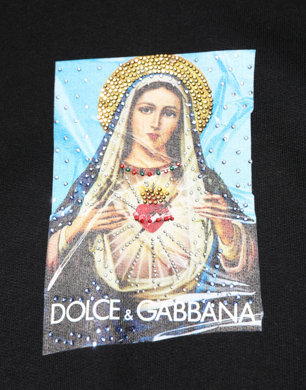 Dolce & Gabbana Black Hoodie for Men additional view