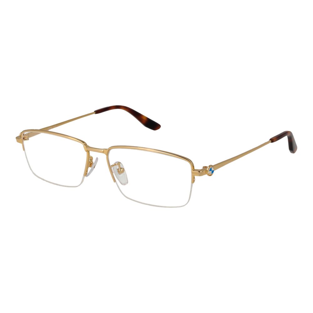 Lunettes BMW (monture métallique dorée)