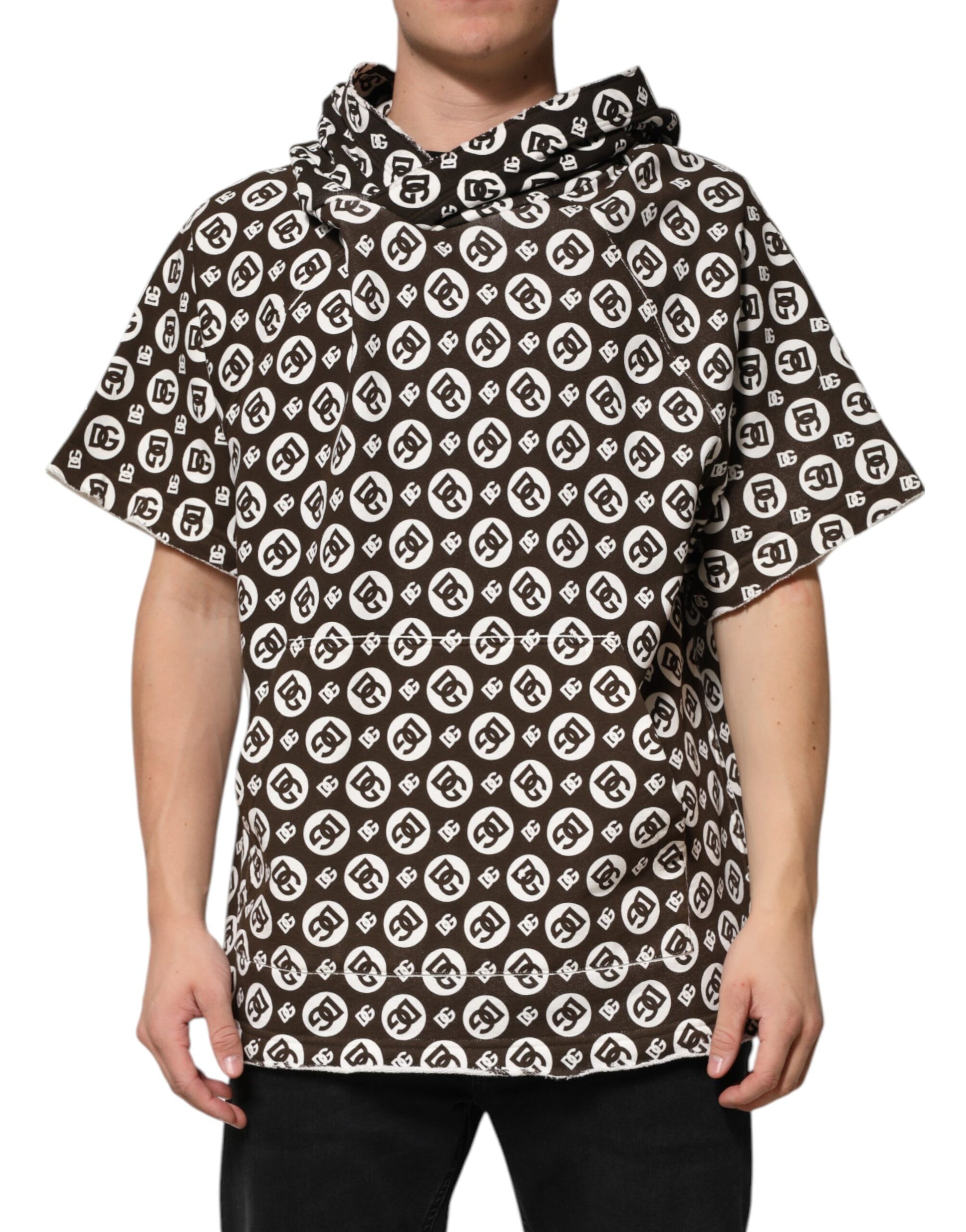 Dolce & Gabbana Brown Hoodie for Men alternate view
