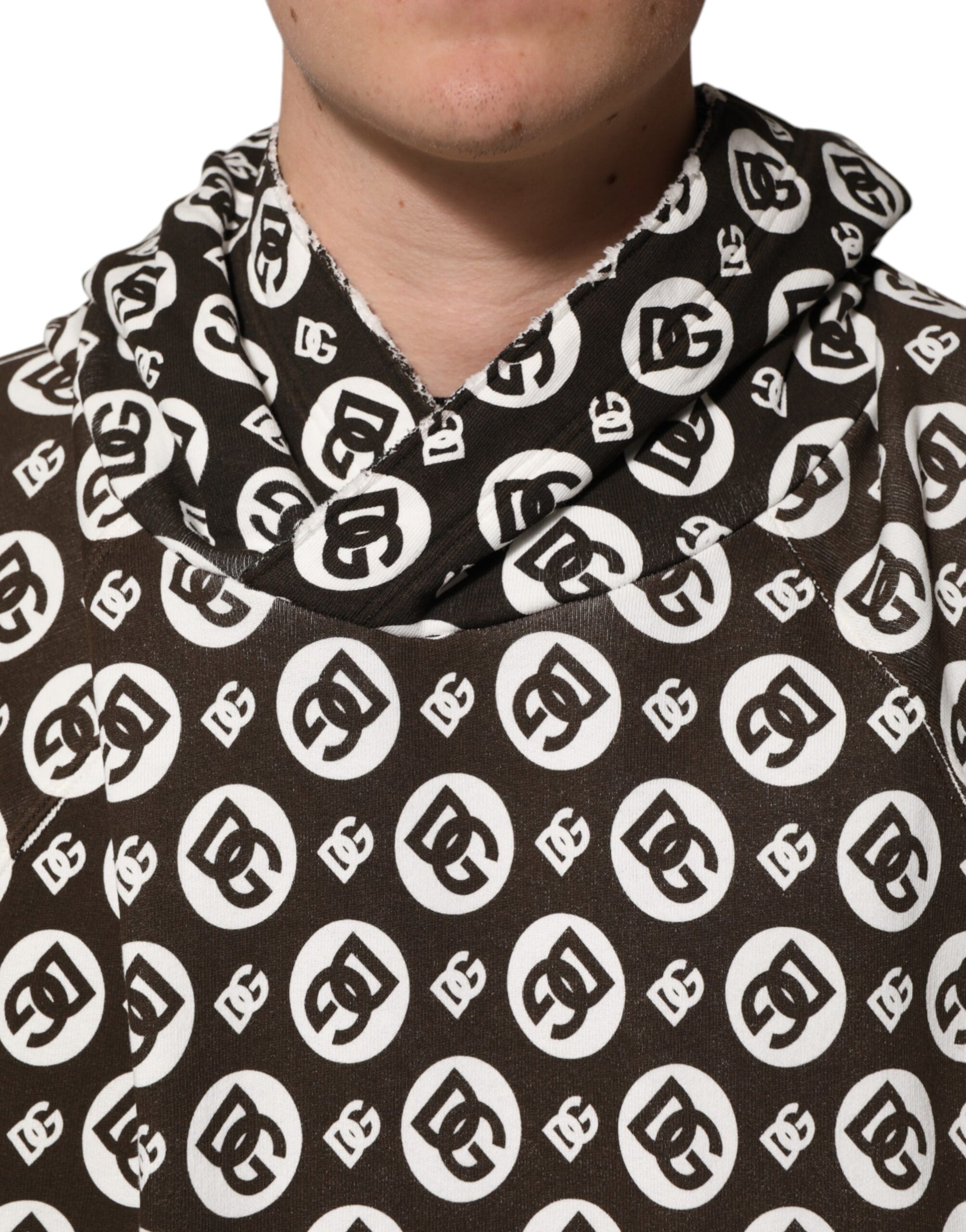 Dolce & Gabbana Brown Hoodie for Men additional view