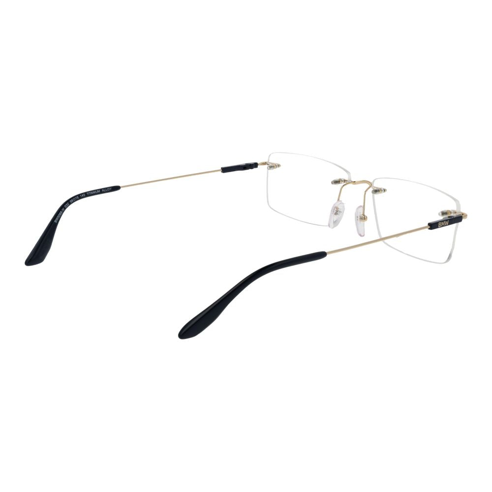 BMW Gold Glasses Frames for Men detail view