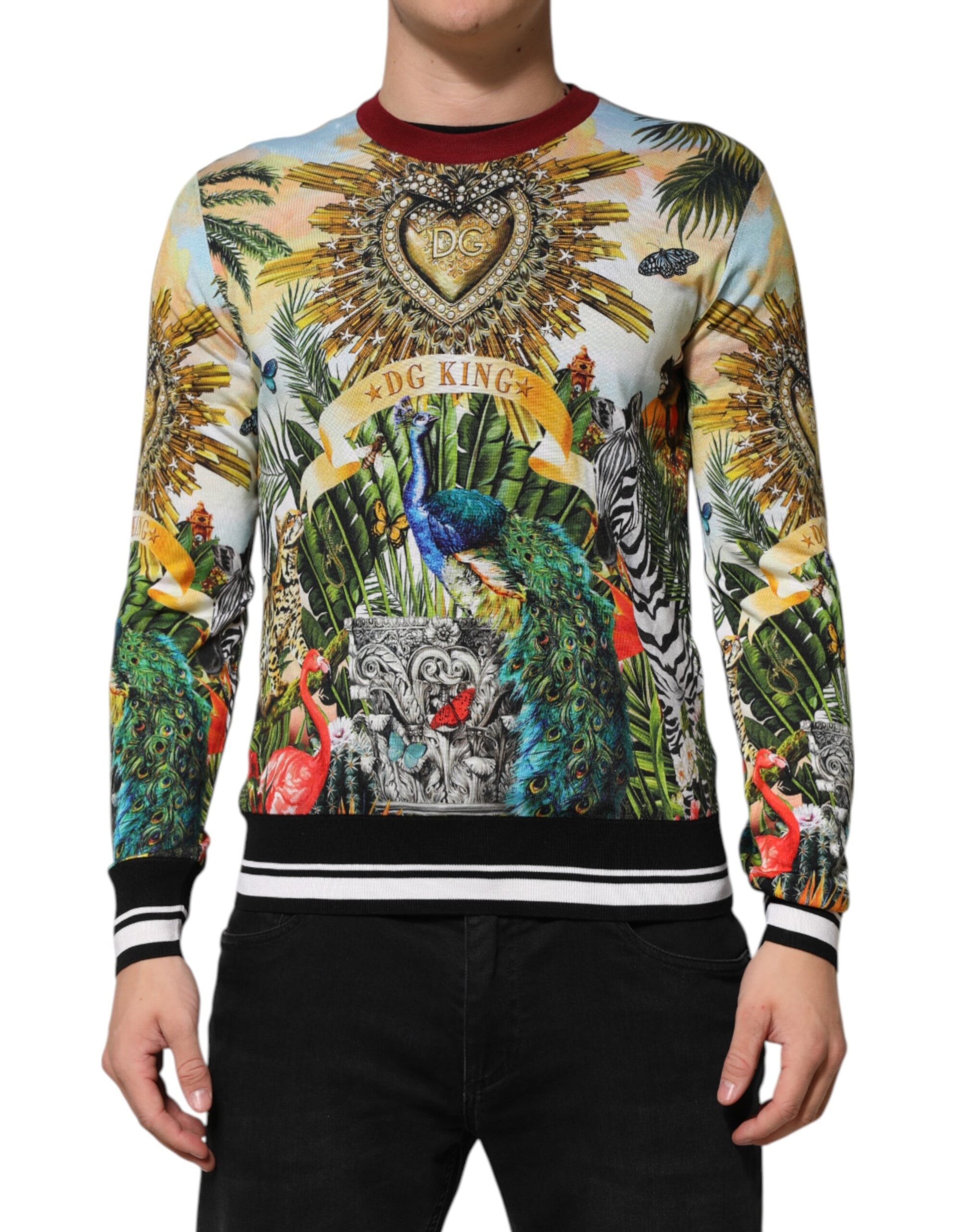Dolce & Gabbana Multicolor Sweatshirt for Men