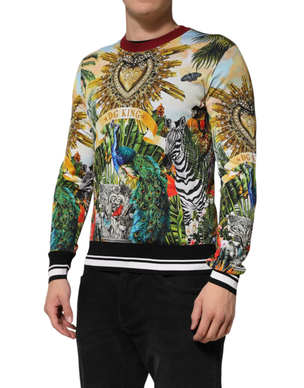 Dolce & Gabbana Multicolor Sweatshirt for Men alternate view