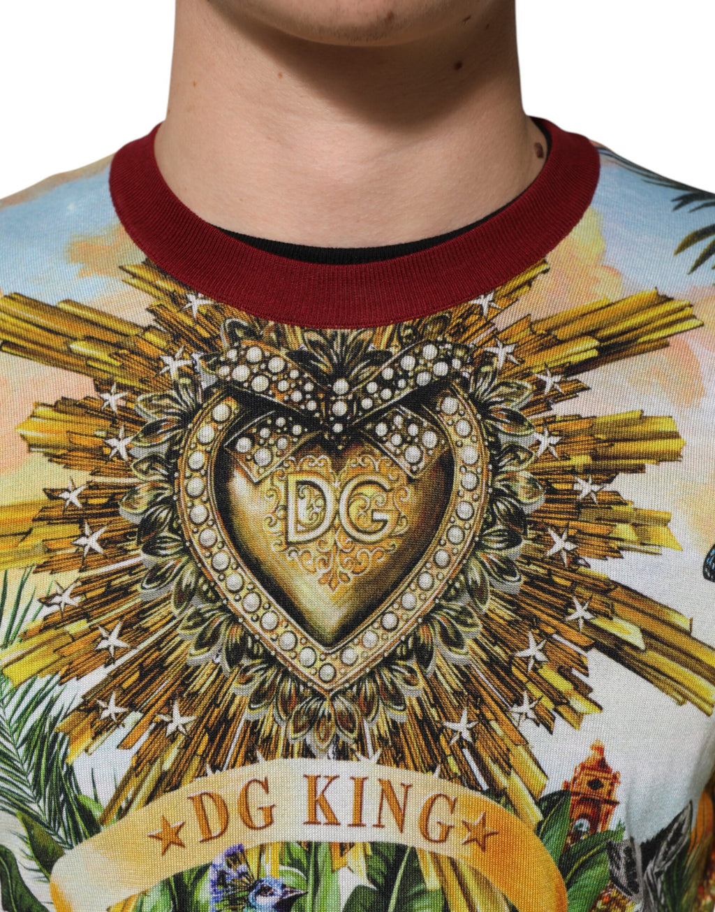 Dolce & Gabbana Multicolor Sweatshirt for Men side view