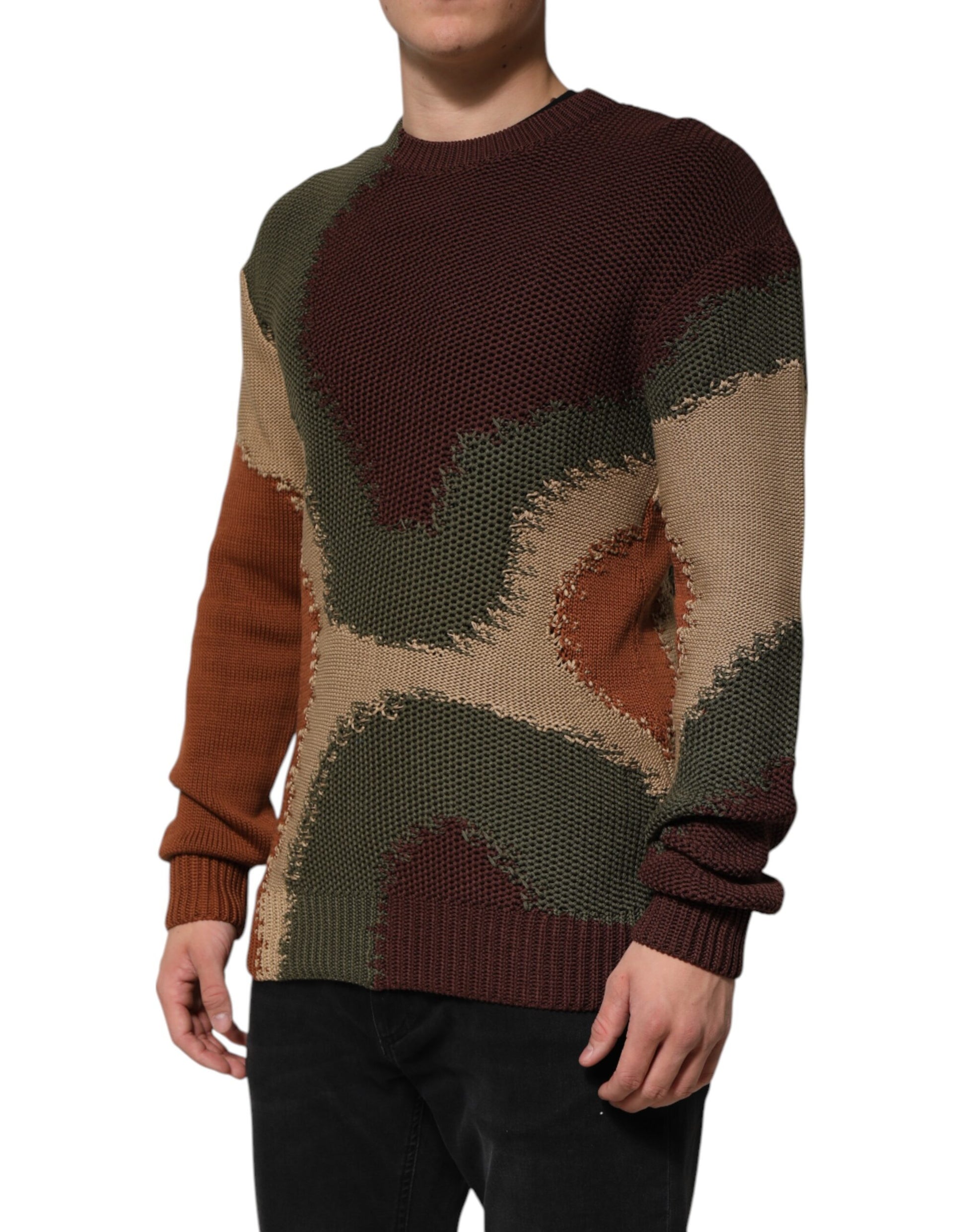 Dolce & Gabbana Multicolor Sweatshirt for Men detail view