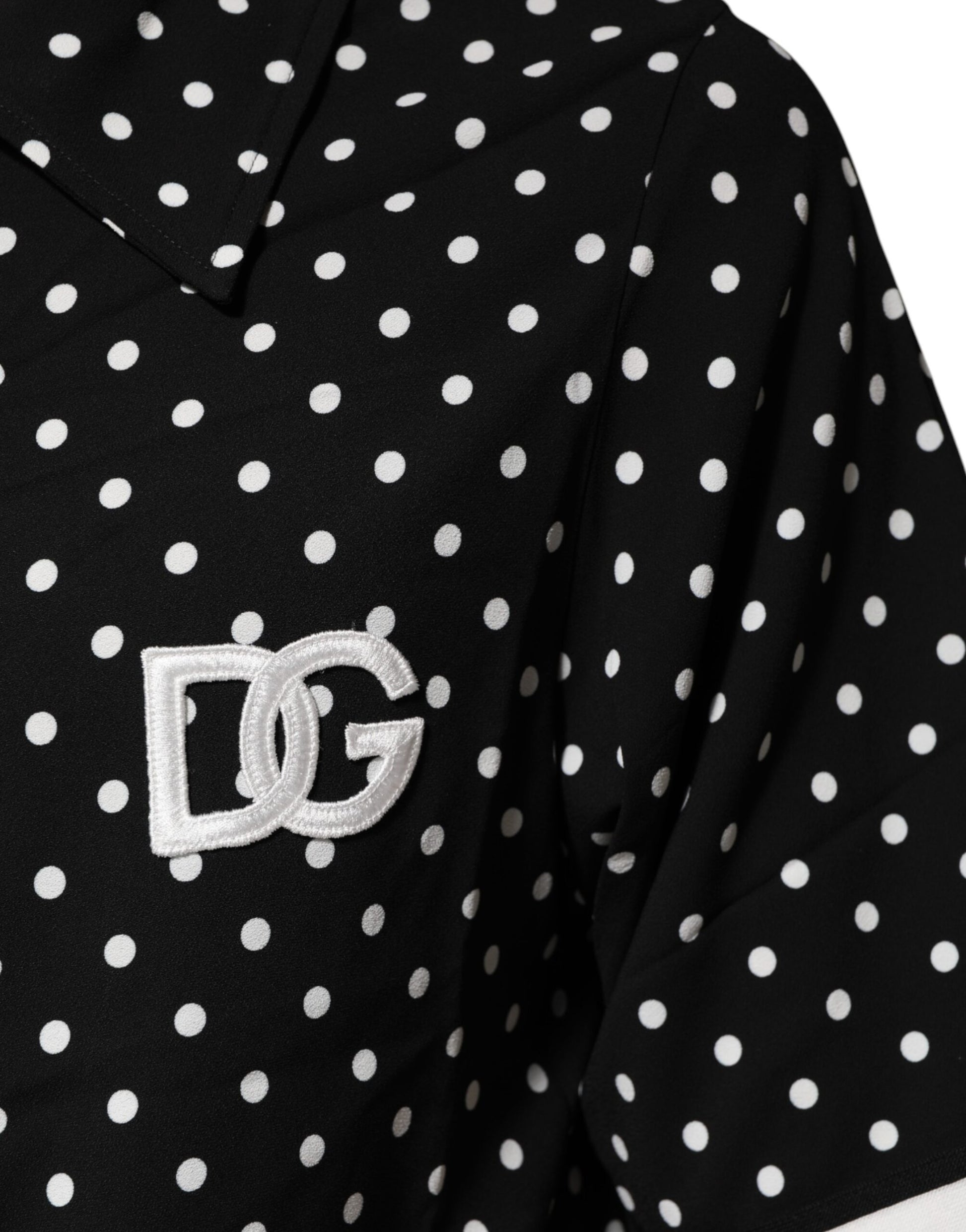 Dolce & Gabbana Black Polo Shirt for Men additional view