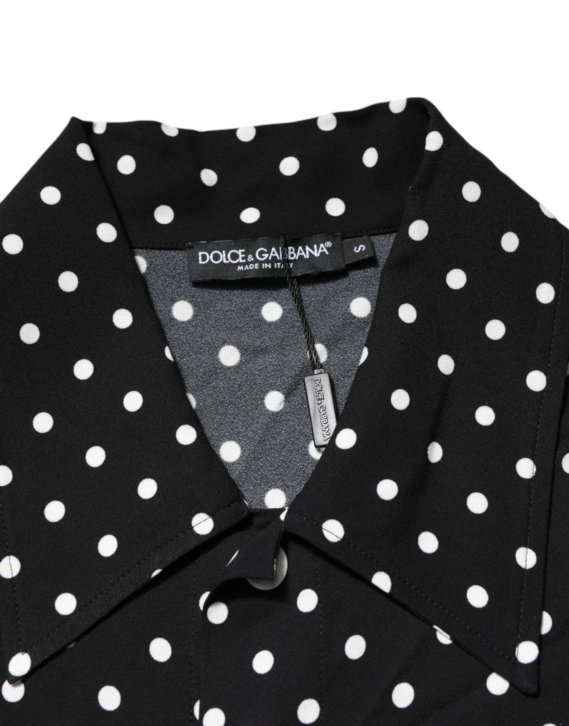 Dolce & Gabbana Black Polo Shirt for Men additional view