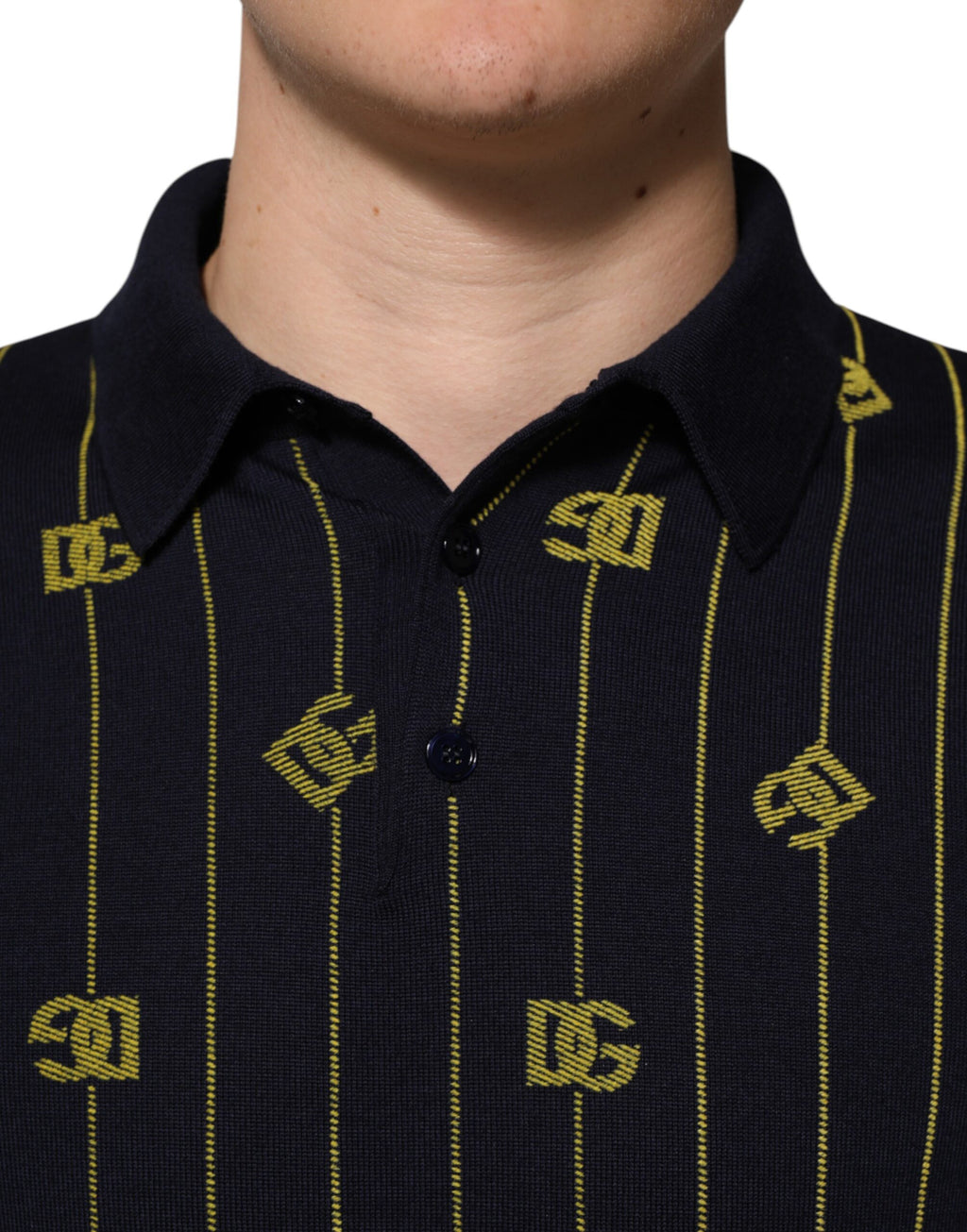 Dolce & Gabbana Black Polo Shirt for Men additional view