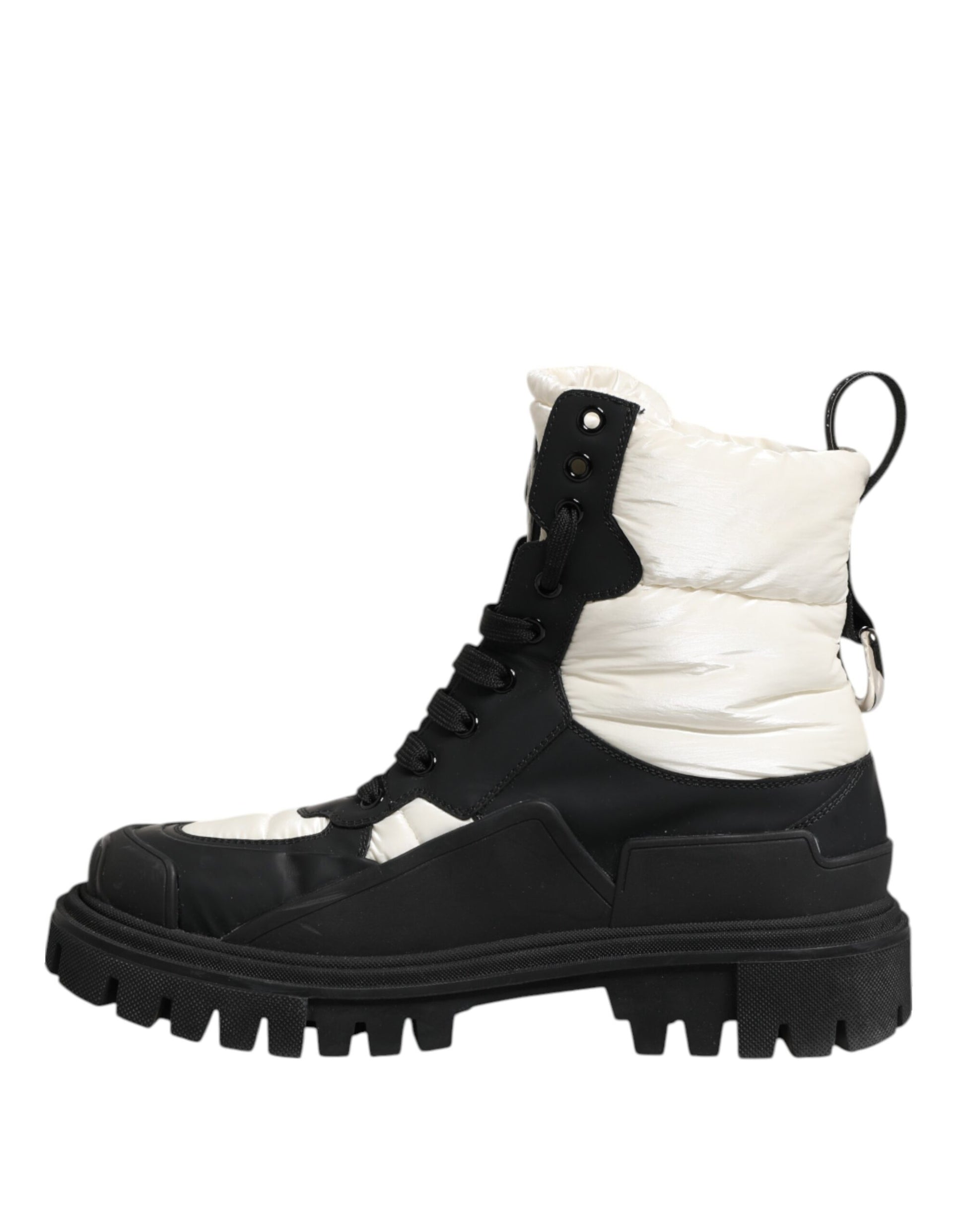 Dolce & Gabbana Black Lace Up Boots for Women additional view