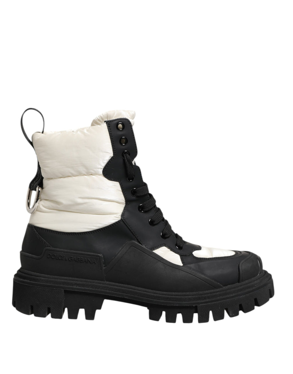 Dolce & Gabbana Black Lace Up Boots for Women alternate view