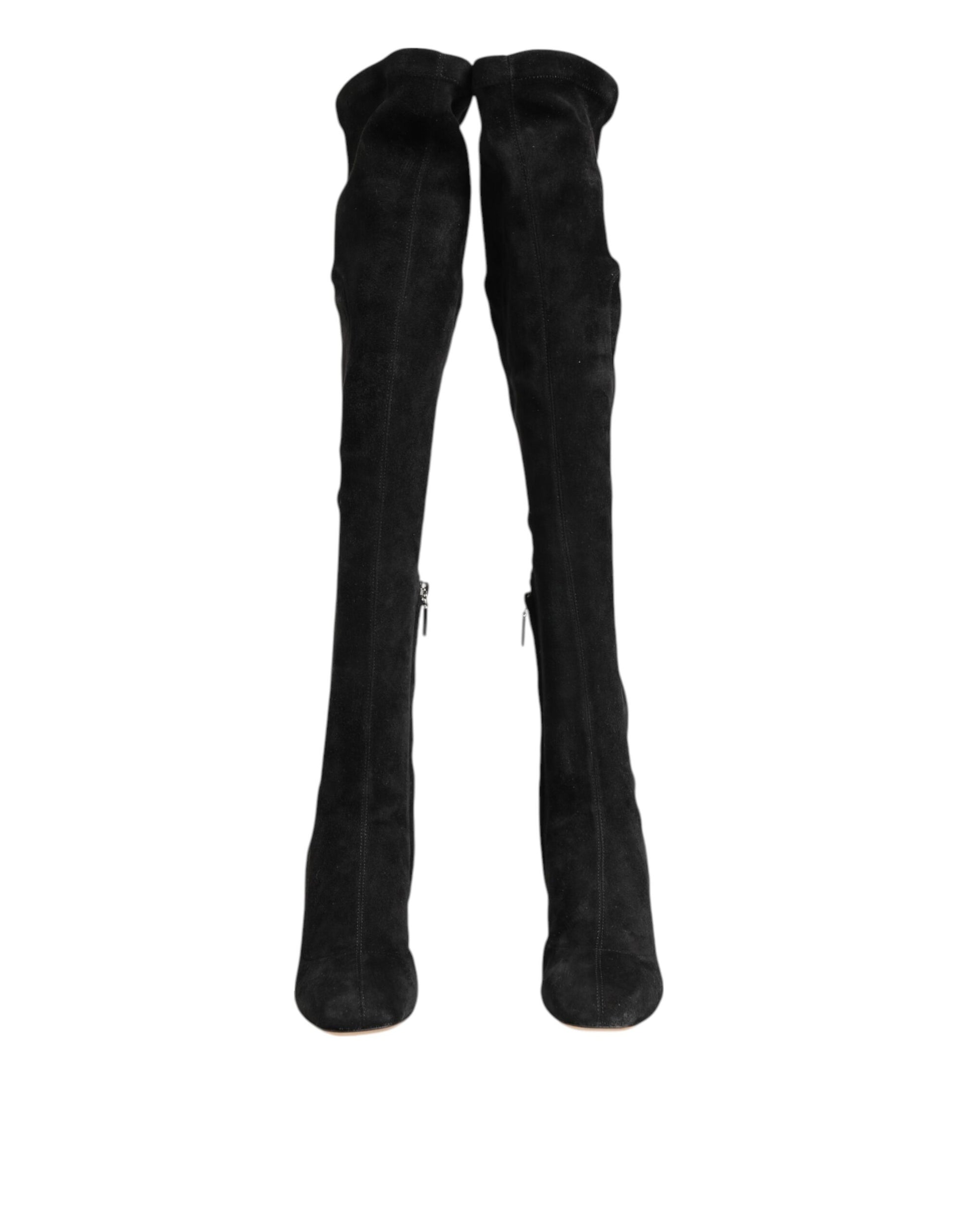 Dolce & Gabbana Black Over The Knee for Women detail view