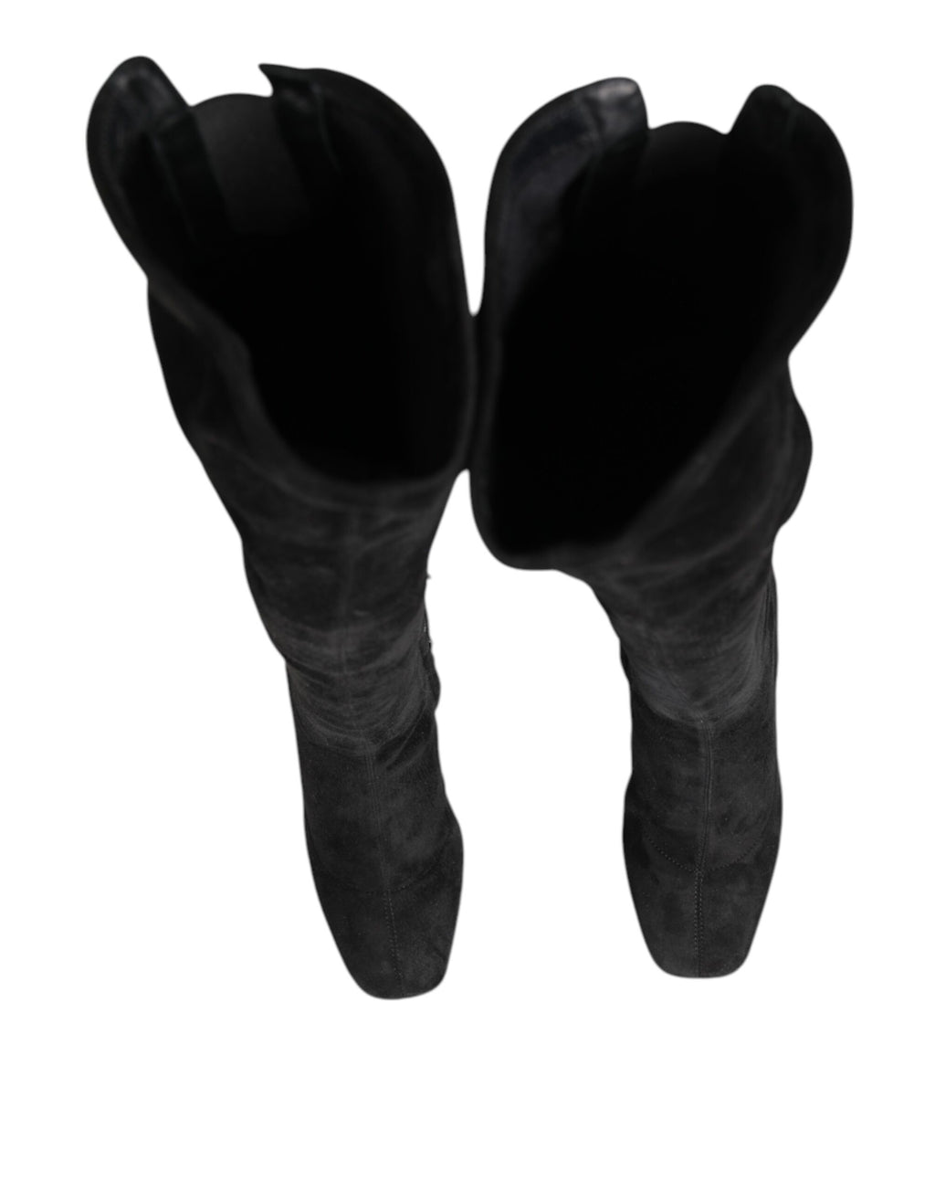 Dolce & Gabbana Black Over The Knee for Women side view