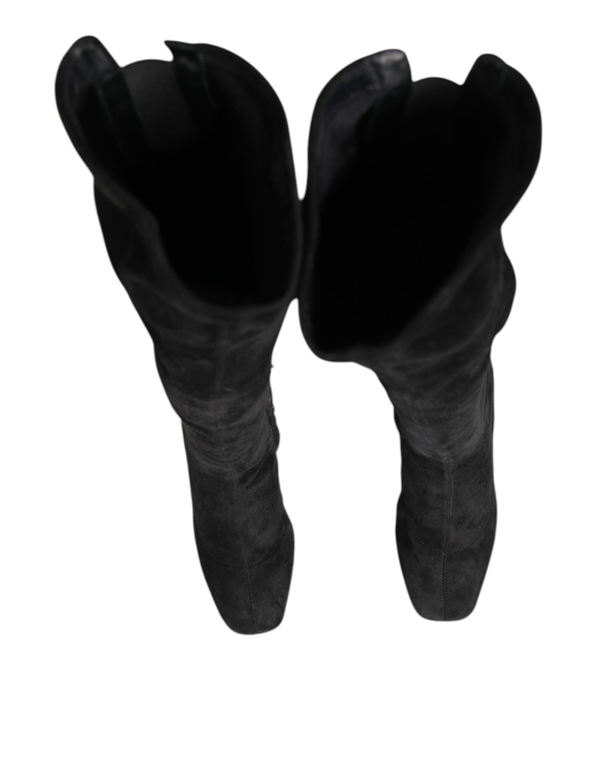 Dolce & Gabbana Black Over The Knee for Women side view