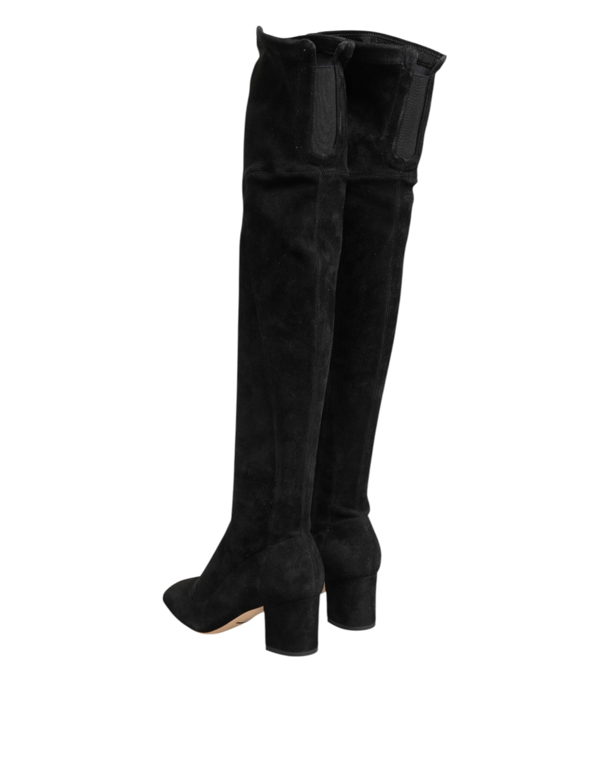 Dolce & Gabbana Black Over The Knee for Women additional view