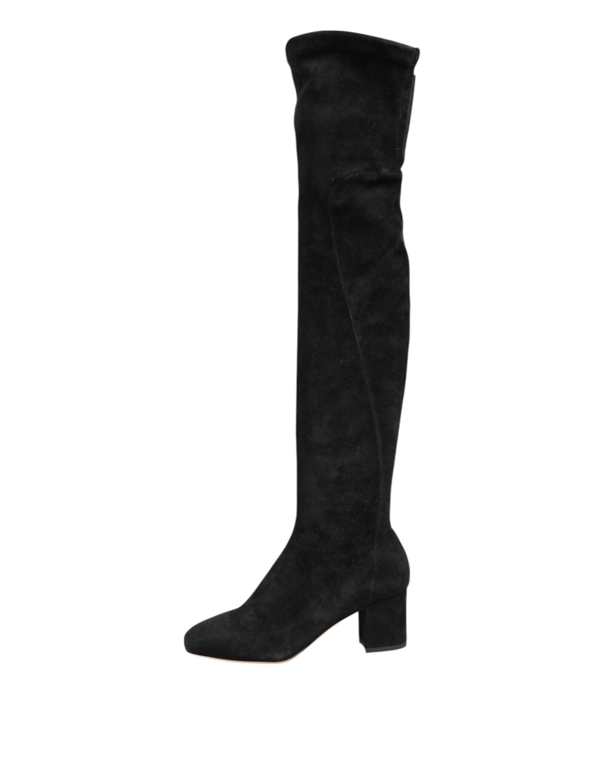 Dolce & Gabbana Black Over The Knee for Women additional view