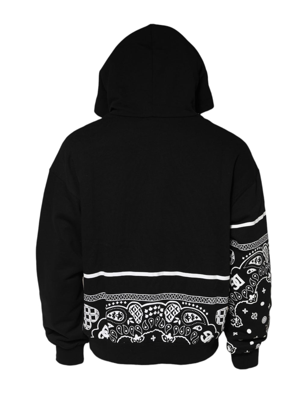 Dolce & Gabbana Black Hoodie for Men detail view