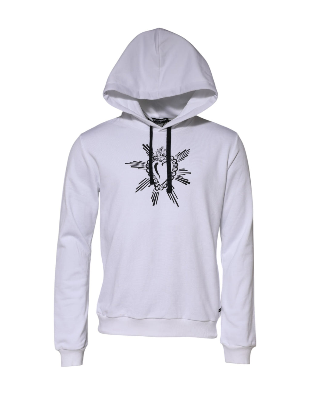 Dolce & Gabbana White Hoodie for Men