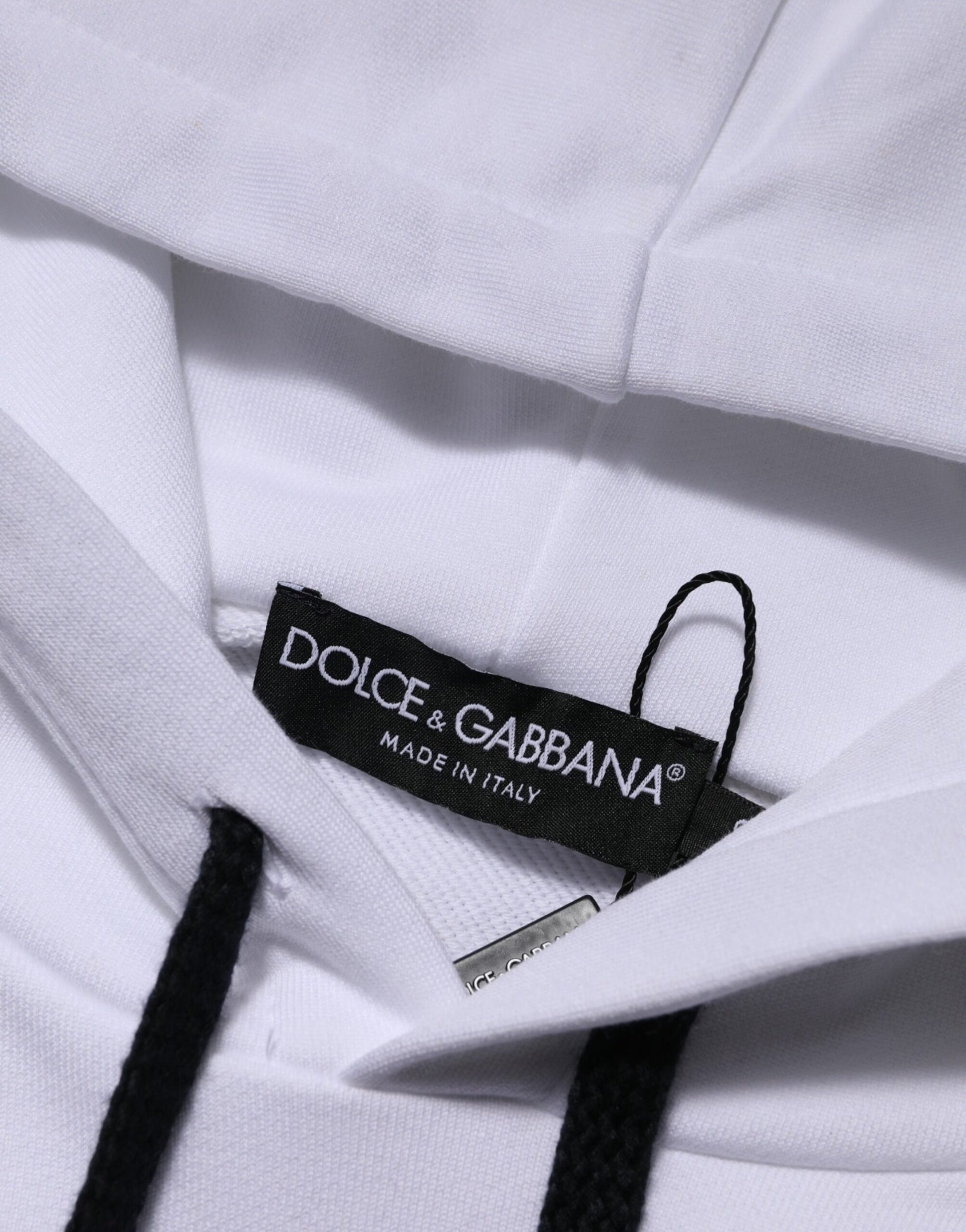 Dolce & Gabbana White Hoodie for Men additional view