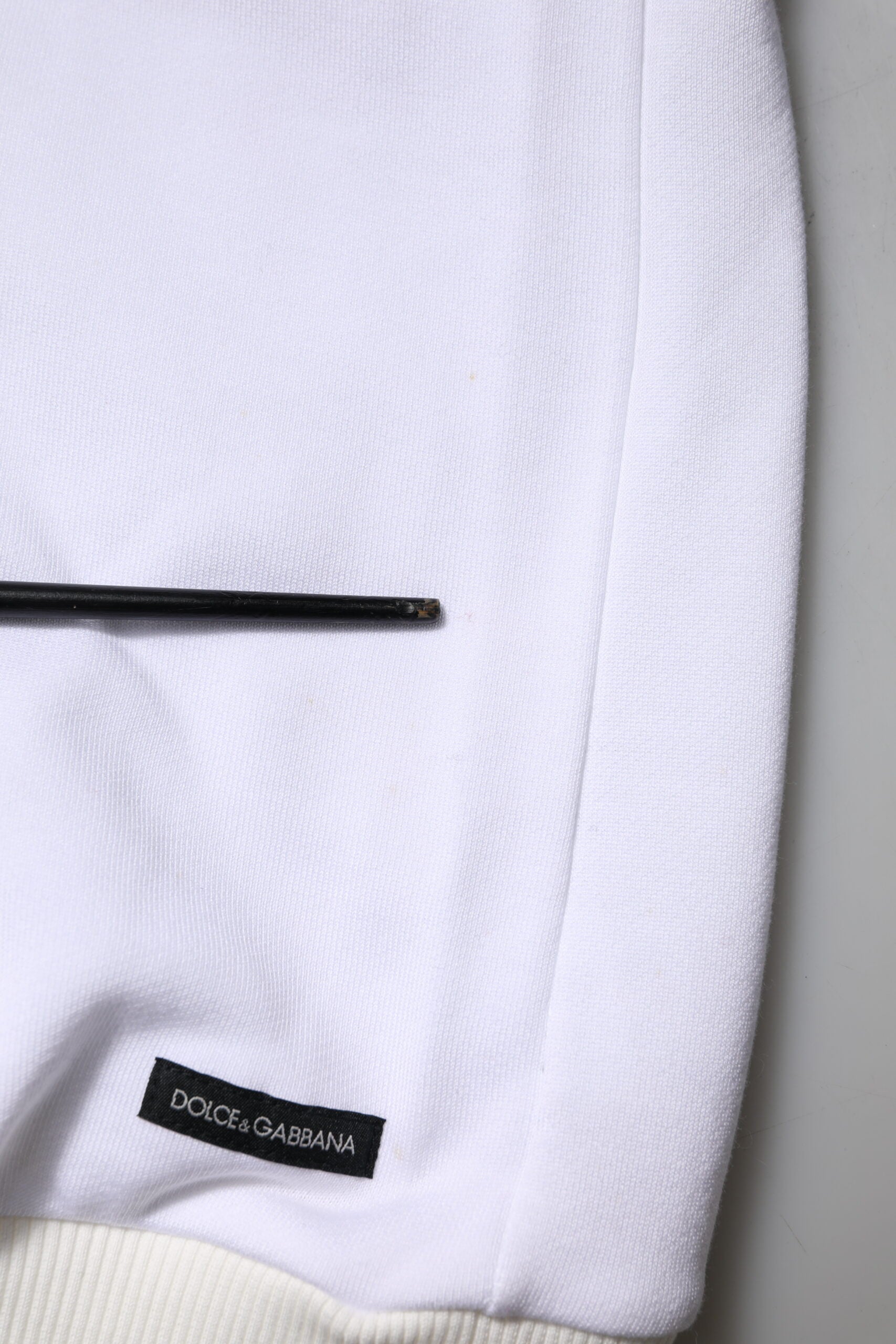 Dolce & Gabbana White Hoodie for Men additional view
