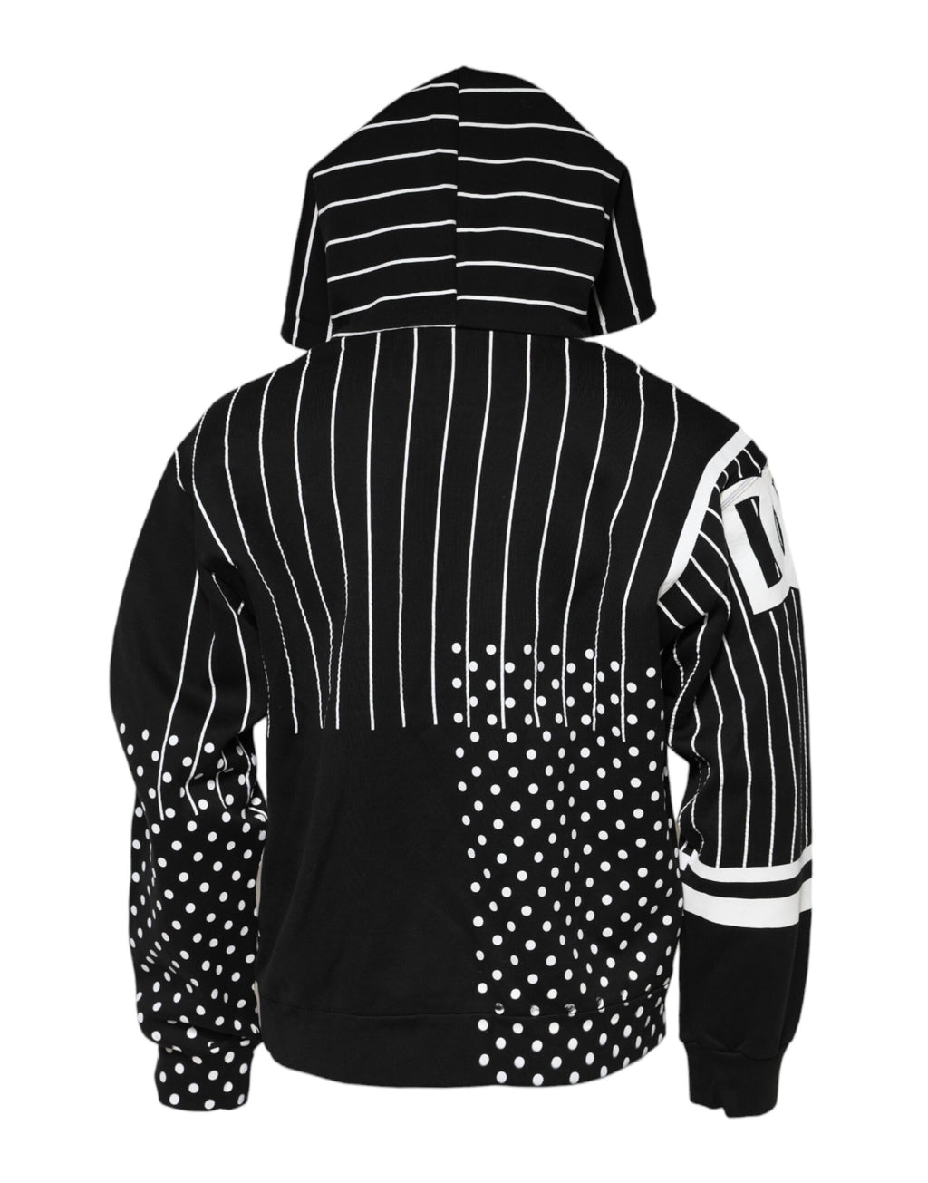 Dolce & Gabbana Black Hoodie for Men detail view