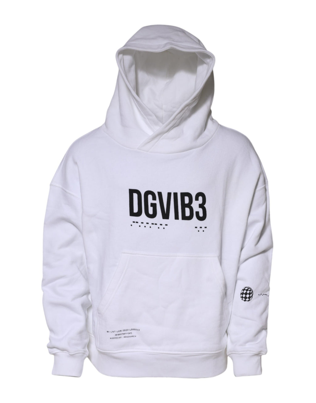 Dolce & Gabbana White Hoodie for Men