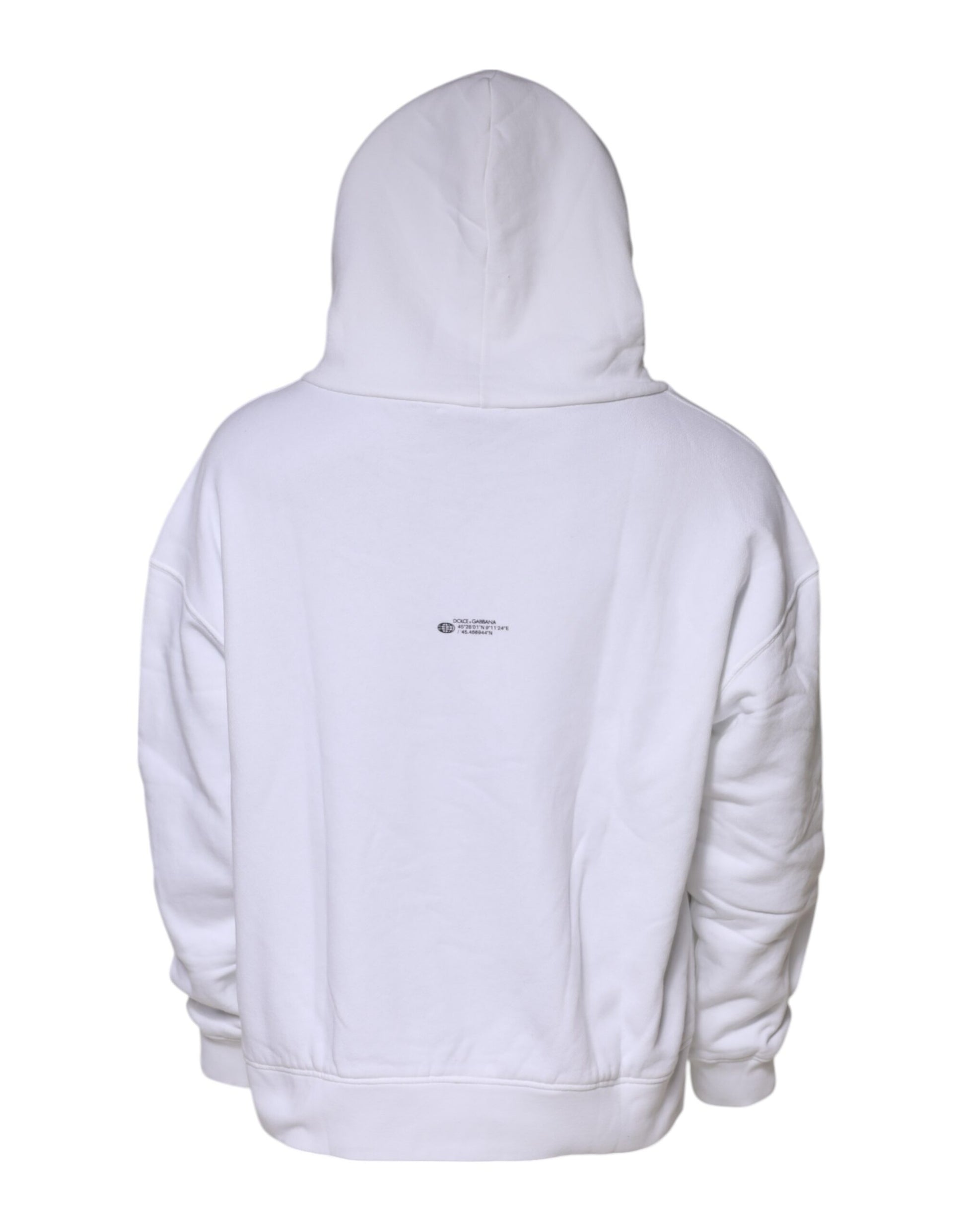 Dolce & Gabbana White Hoodie for Men detail view