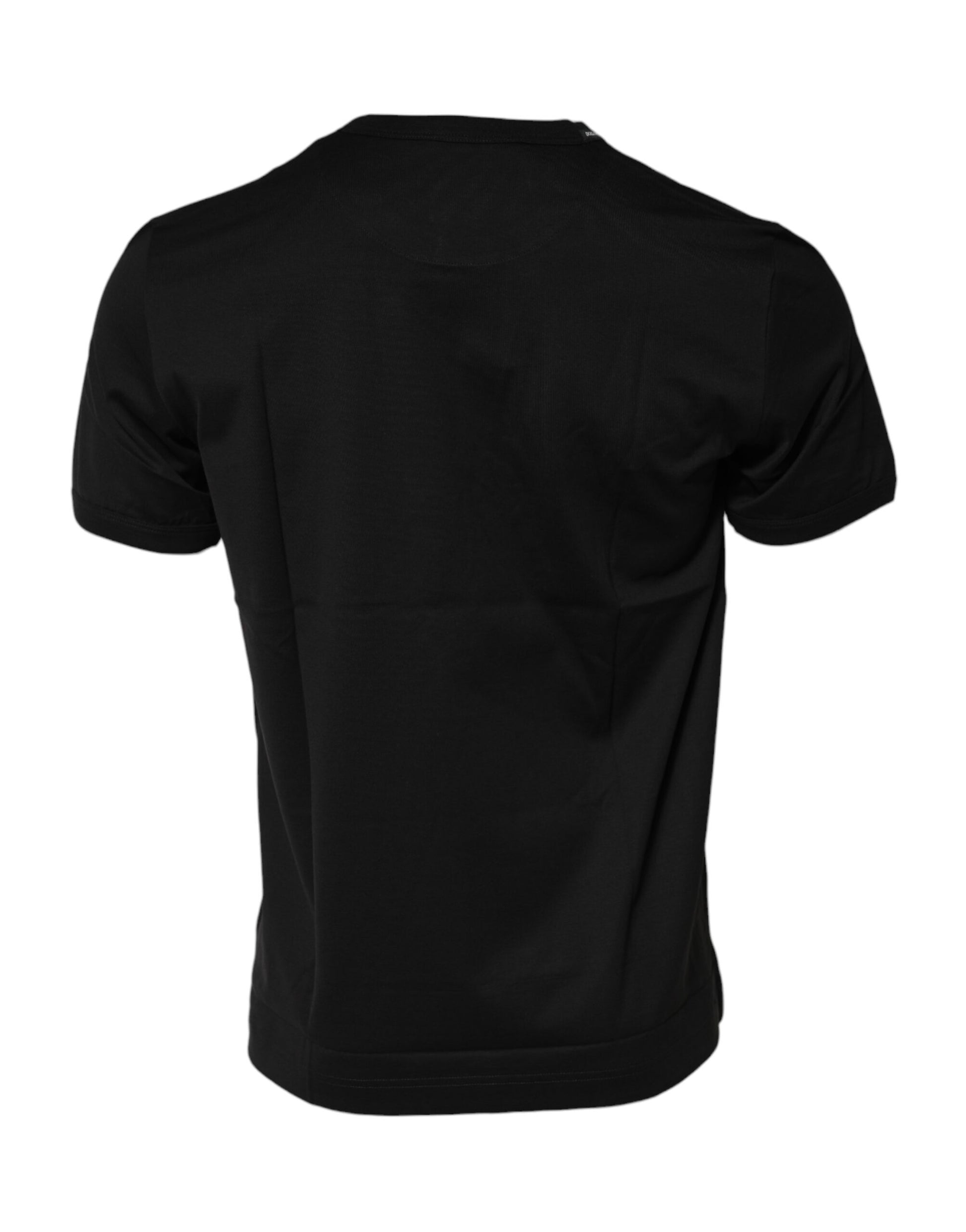 Dolce & Gabbana Black T-Shirt for Men detail view