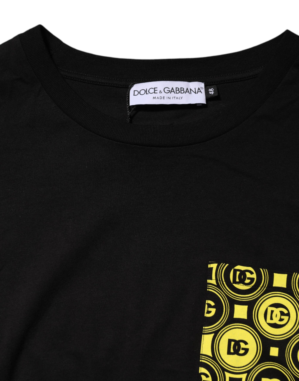 Dolce & Gabbana Black T-Shirt for Men side view