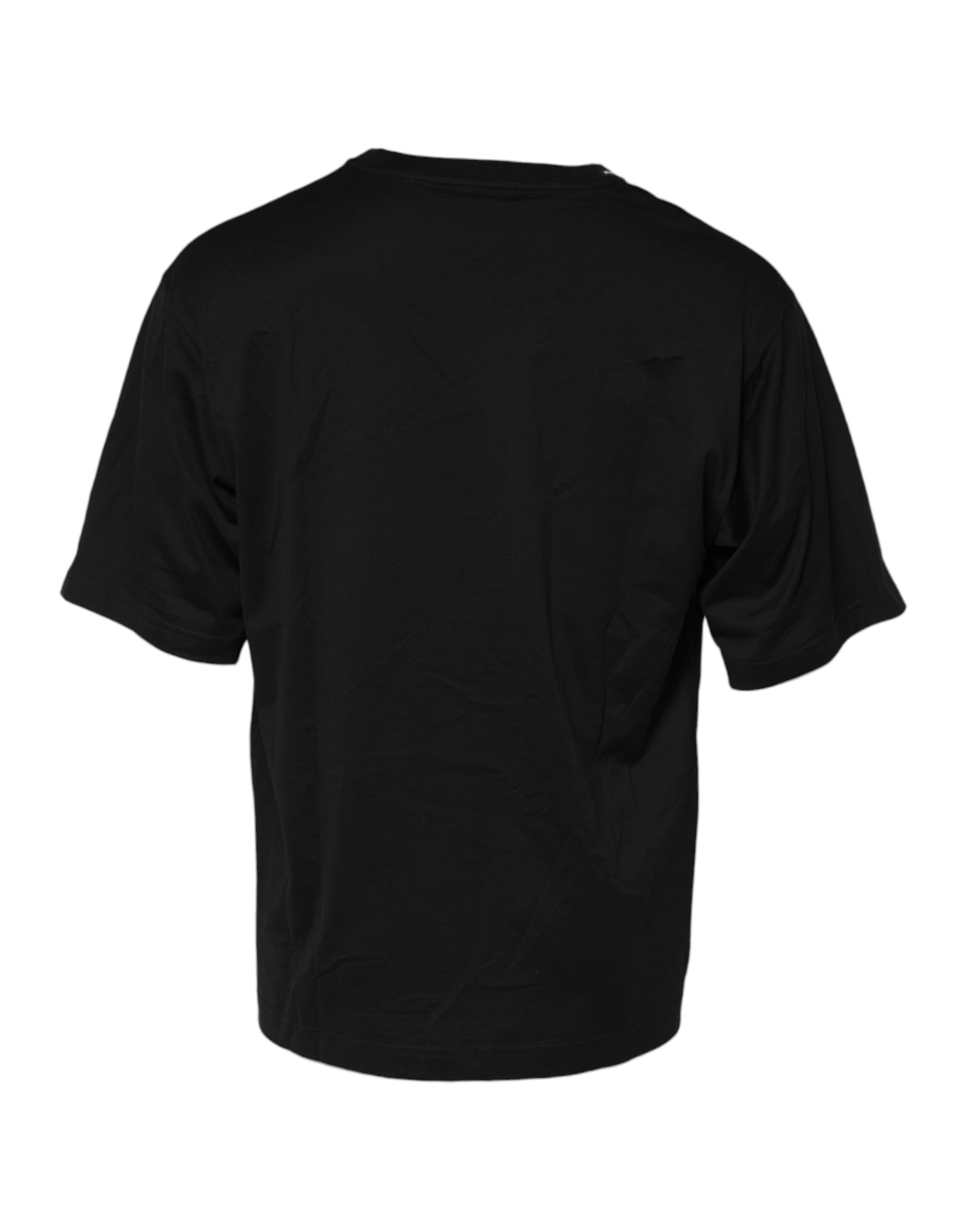 Dolce & Gabbana Black T-Shirt for Men detail view