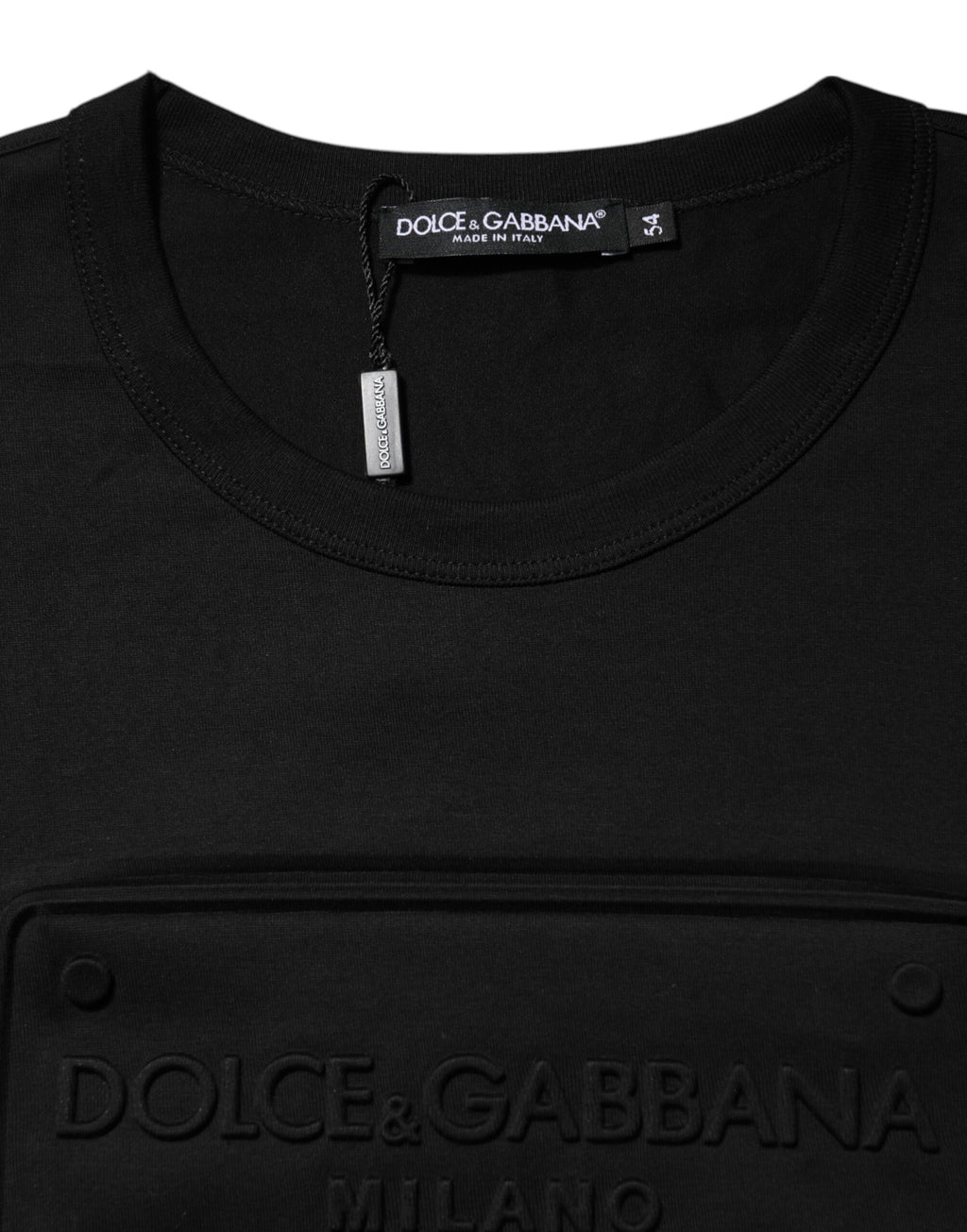 Dolce & Gabbana Black T-Shirt for Men side view
