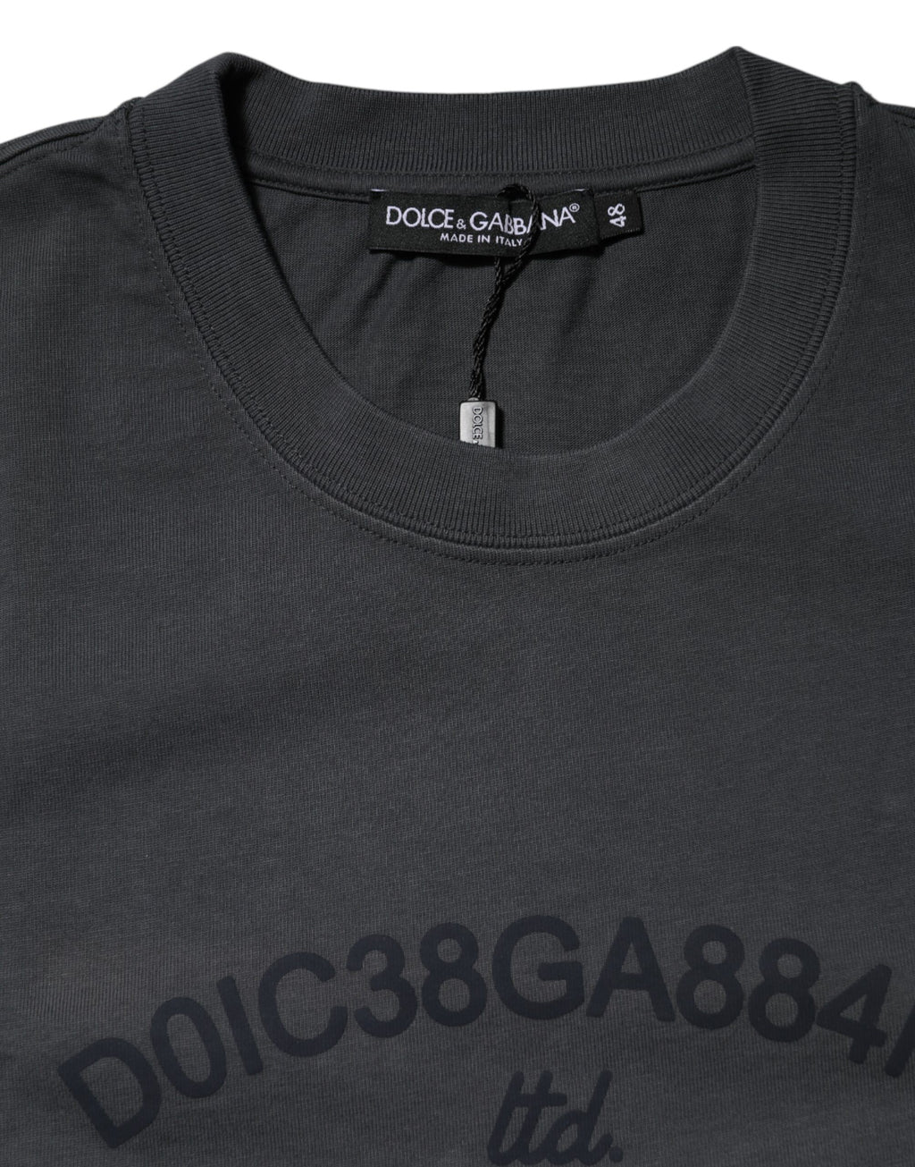 Dolce & Gabbana Grey T-Shirt for Men side view
