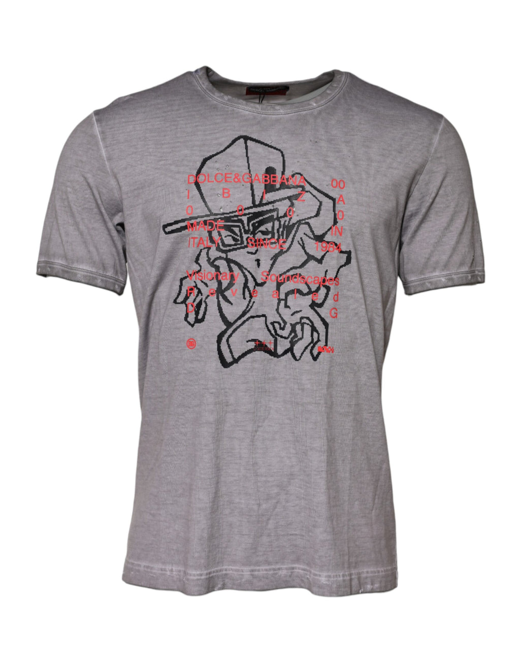 Dolce & Gabbana Grey T-Shirt for Men alternate view