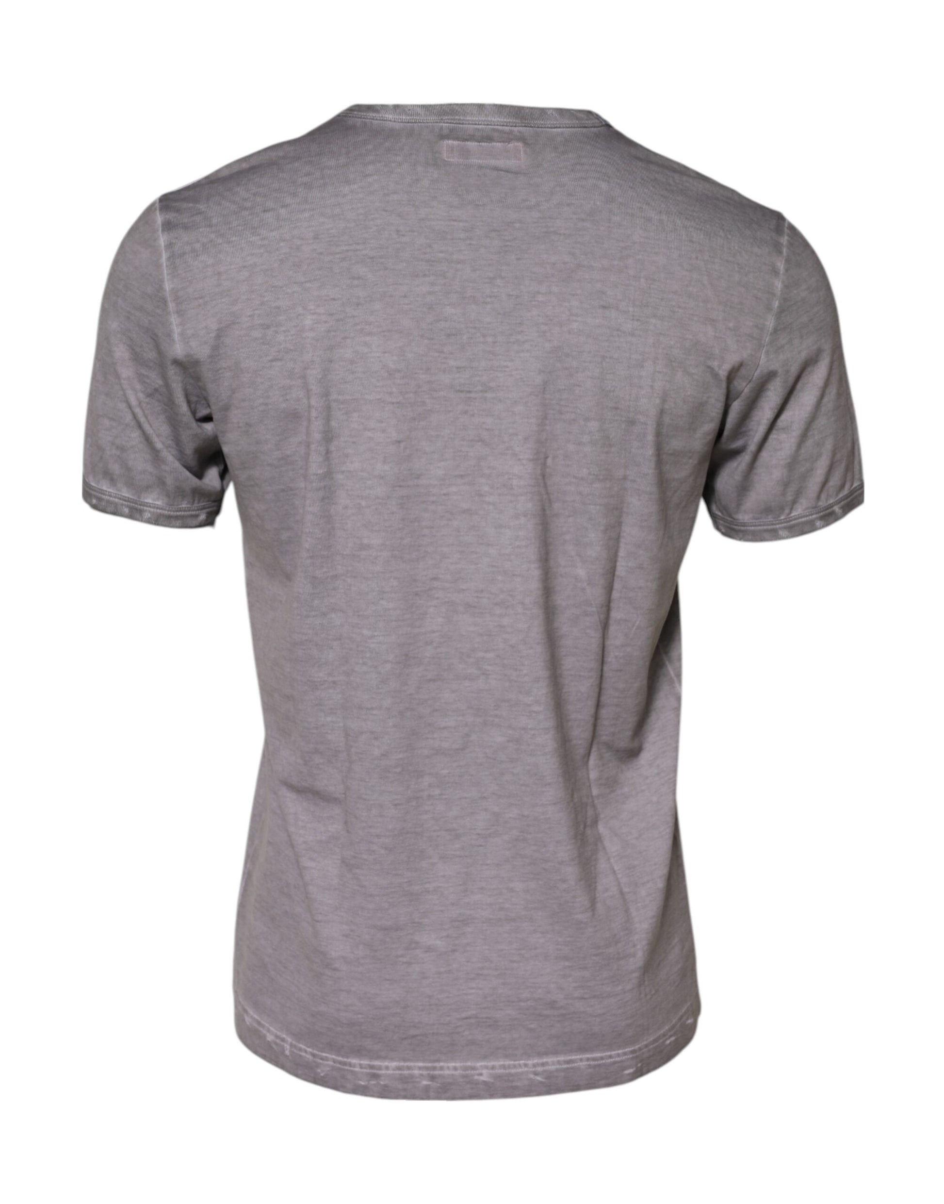 Dolce & Gabbana Grey T-Shirt for Men detail view