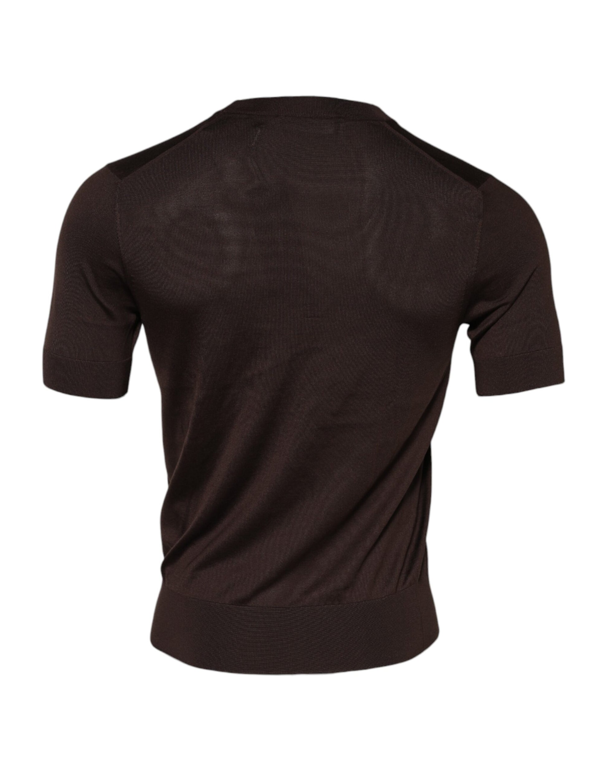 Dolce & Gabbana Brown T-Shirt for Men detail view