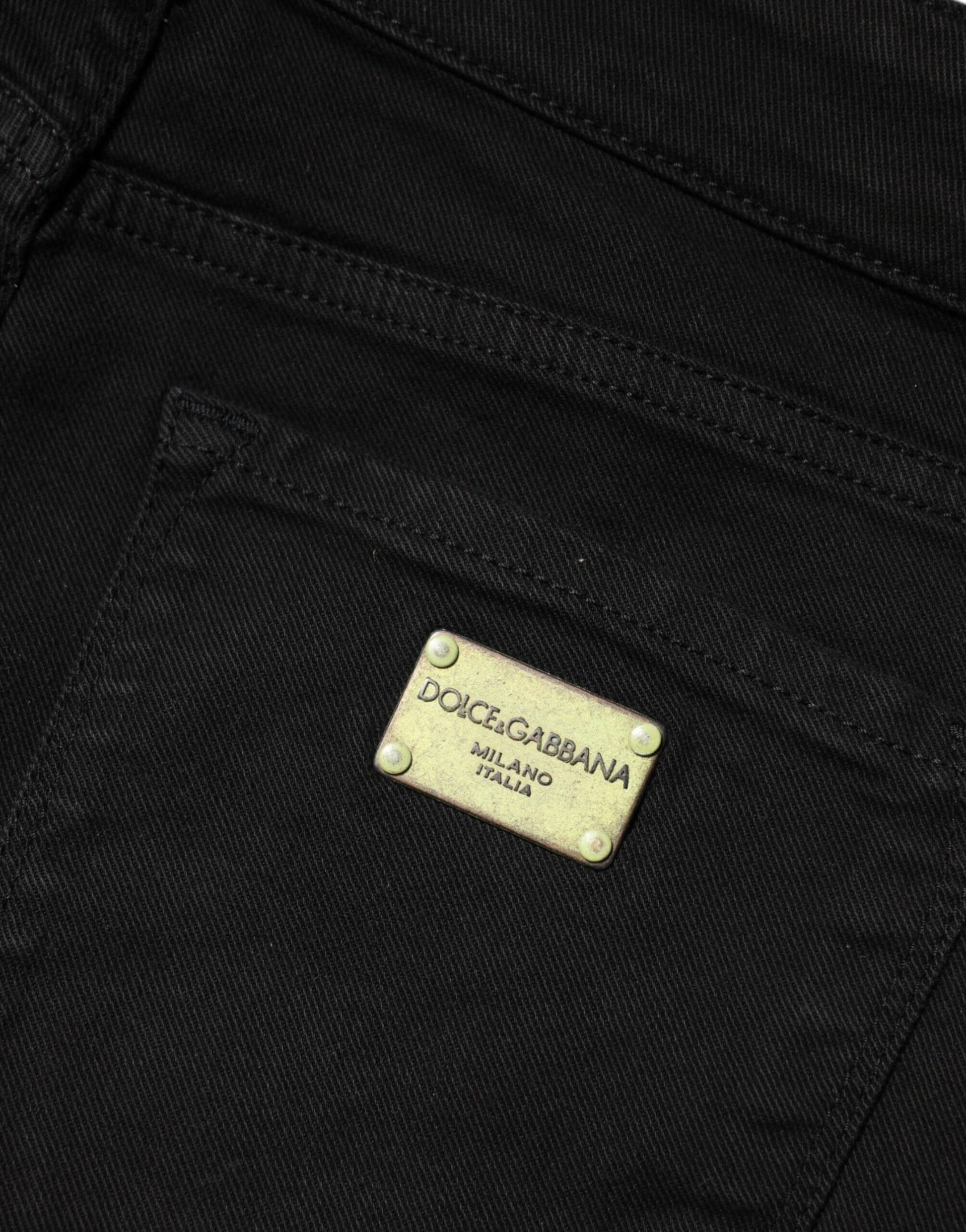 Dolce & Gabbana Black Skinny Jeans for Women additional view