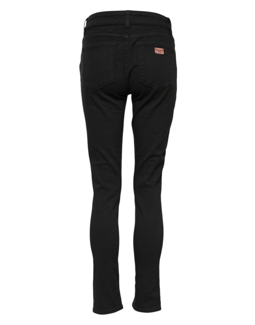 Dolce & Gabbana Black Skinny Jeans for Women detail view