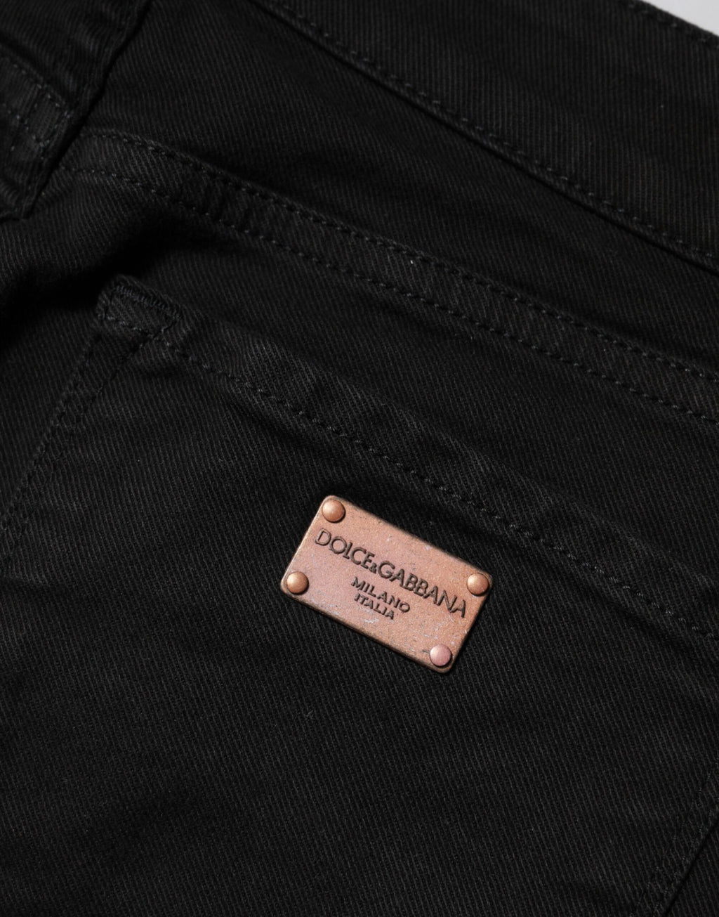 Dolce & Gabbana Black Skinny Jeans for Women additional view