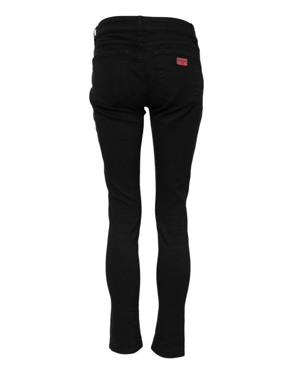 Dolce & Gabbana Black Skinny Jeans for Women detail view
