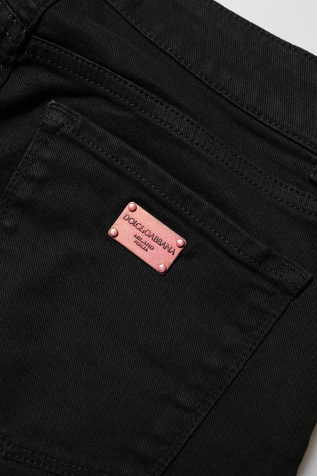 Dolce & Gabbana Black Skinny Jeans for Women additional view
